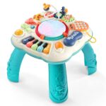 Fajiabao 6-in-1 Baby Spieltisch mit Musik & Licht – Lernspielzeug ab 12 Monate
