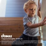 KIDIMAX Treppenschutzgitter 75–104 cm – Bohrloch-frei mit Auto-Close für Kinder & Haustiere – Bild 6