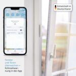 Homematic IP Fenster- & Türkontakt optisch – Smart Home Sensor mit App-Steuerung – Bild 2