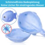 9er Set Badespielzeug Tintinlody – Schimmelfreie Wassertiere für Babys ab 1 Jahr – Bild 3