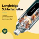 Tolesum Krallenschleifer für Hunde – LED-Beleuchtung, 5 Stufen, 45 dB leiser Motor – Bild 4