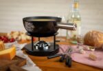 KUHN RIKON Käsefondue Set Alpenliebe 22cm – Komplettes Aluminium Fondue für Induktion – Bild 4