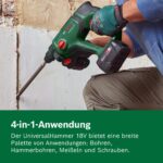 Bosch UniversalHammer 18V Akku-Bohrhammer – 4-in-1 Multitool mit SDS plus für Profis – Bild 5