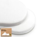 KeaBabies 2er-Pack Bio Spannbettlaken 83x43 cm – Weich & Atmungsaktiv für Babybett