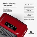 Klarstein Eiswürfelmaschine 12kg/24h – Vollautomatischer Ice Maker mit 2 Würfelgrößen – Bild 3