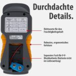 Brennenstuhl Feuchtigkeits-Detector MD – Holz- & Baustoff-Feuchtemessgerät mit LCD-Display – Bild 5