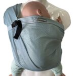Minimonkey Mini Sling Babytrage Grün – Ergonomische M-Position für Neugeborene bis 15 kg