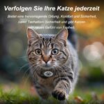 JIARUI AirTag Katzenhalsband – Dehnbar & Sicher für alle Katzengrossen – Bild 3
