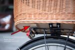 Tigana Hundefahrradkorb XL aus Weide – Sicherer Transport mit Metallgitter & Kissen – Bild 7