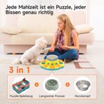 Potaroma Hunde-Puzzle mit 2 Ebenen & Slow Feeder – IQ-Training für alle Hunderassen – Bild 2