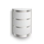 Philips Python LED-Wandleuchte Aussenbereich 5,5W – Warmweiss IP44 Silber – Bild 2