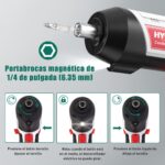 HYCHIKA Akkuschrauber 3,6V mit 6Nm Drehmoment & 2000mAh Akku – Kompakt-Schraubendreher für DIY & Reparaturen – Bild 5