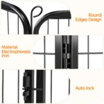 Yaheetech Welpenlaufstall 6er Set – Sicheres Gehege 80x60 cm für Innen & Außen – Bild 7