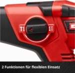 Einhell Akku-Bohrhammer TE-HD 18/12 Li-Solo – 18 V Schlagbohrer mit SDS-plus – Bild 9