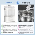 Bear 4-in-1 Babyflaschen-Sterilisator mit Trocknung – 48h Lagerfunktion – Bild 7