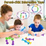 HugOutdoor 18er Saugnapf Dart Set – Weiches Silikon Wurfspiel für Kinder & Erwachsene – Bild 6