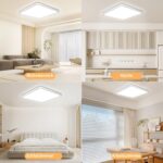 Seruno X LED Deckenleuchte 24W – 3 Farbtemperaturen, IP54, 3200LM für Küche & Bad – Bild 6
