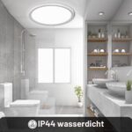 LQWELL LED-Deckenleuchte 24W ultradünn – IP44 wasserfest für Bad & Wohnräume – Bild 6