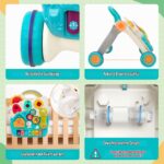 Maycoly 2-in-1 Lauflernwagen mit Spielboard – Kippsicher für Babys ab 12 Monaten – Bild 7