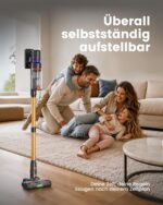 TVTAU Akku Staubsauger 650W 55KPa – Kabelloses Handstaubsauger-System mit Anti-Tangle-Bürste – Bild 7