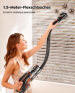 Fieety V9 Akku-Staubsauger 650W/55kPa – Kabellos mit Faltrohr & Wandladestation – Bild 7