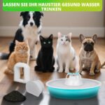 16er Set Schaumfilter & Aktivkohlefilter für PetSafe Drinkwell – Ersatzfilter – Bild 3