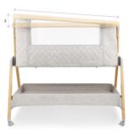 Moby-System DREEMY 3in1 Babybett – Beistellbett, Reisebett & freistehendes Bett für Neugeborene – Bild 7