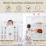Gupamiga Laufgitter 150x180 cm – Sicheres Laufstall Aktivitätszentrum für Babys – Bild 3