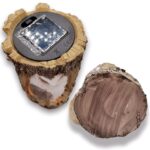 Senhui Solar Gartenleuchte Eule – Wasserdichte LED Solarleuchte für Garten & Terrasse – Bild 4