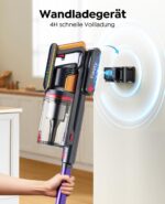 Fieety Akku-Staubsauger 650W/55kPa – Kabellose Tierhaarentfernung mit 70Min Laufzeit – Bild 8