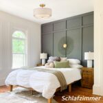 CALOKES Deckenlampe Ø40cm Beige-Gold dimmbar 3×E27 – Modernes Wohnzimmer Schlafzimmer – Bild 7