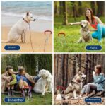 Aomig Bodenanker Hund bis 125 kg – Spiralankerpflock mit Schleppleine für sicheres Outdoor – Bild 7