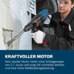 Bosch Professional GBH 2-26 F Bohrhammer 830W – SDS-plus Wechselfutter für Profis – Bild 4