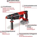 Einhell TP-HD 18/26 D Li BL Akku-Bohrhammer – 4-in-1 Profi-Gerät mit Brushless-Motor & SDS-plus – Bild 5