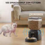 PUPPY KITTY Futterautomat Katze mit WiFi-Steuerung & Edelstahlschüssel – Smart Fütterung – Bild 5