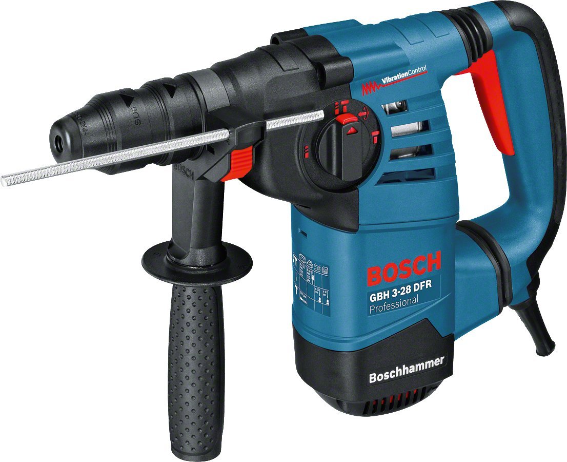 Bosch Professional GBH 3-28 DFR Bohrhammer – SDS-plus mit 800W & Vollausstattung