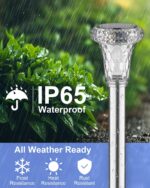 SonPen LED Solarleuchten 6er Set – IP65 Warmweiß Gartenleuchten für Outdoor – Bild 4