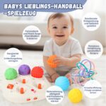 YOOHBERRYS Musikspielzeug mit 6 Sensorik Bällen – Montessori Lernspielzeug für Babys ab 1 Jahr – Bild 5