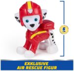 PAW PATROL Air Rescue – Marshalls Feuerwehr-Rettungsflugzeug mit Geschoss-Abwurf & Figur – Bild 3