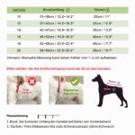 LUOWAN Hundemantel mit Geschirr – Wasserdicht & Warm für kleine Hunde – Bild 7