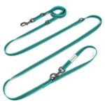 Wisedog 3m Freisprechleine Seegrün – 7-in-1 Hundeleine mit rutschfestem Griff