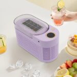 HINOPY Eiswürfelmaschine 120W – 8 Würfel in 10-15 Min. für Zuhause & Unterwegs – Bild 5