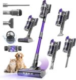 Redkey X18 Akku-Staubsauger 60 kPa – 8-in-1 Kabellos mit LED-Bürste & Automatikmodus
