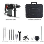 Practixx PX-BH-7V SDS-Plus Bohrhammer 1500W – 7J Schlagkraft für Profi-Arbeiten – Bild 7