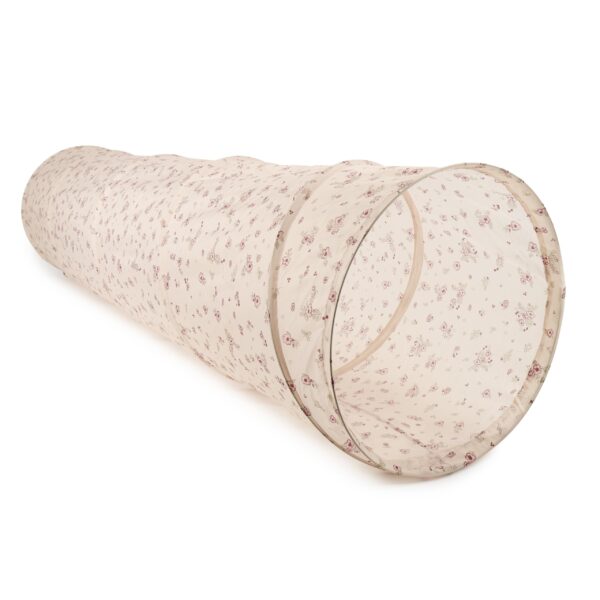 Bieco Pop-Up Spieltunnel Dreamy Flowers 180 x 46 cm – Krabbeltunnel für Babys ab 1 Jahr