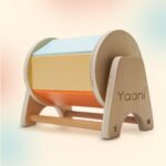 YAANI Regenbogen-Drehtrommel Montessori – Sensorisches Spielzeug ab 6 Monaten – Bild 8