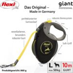 flexi Giant L Hunde Roll-Leine 10m Gurt – Robuste Führleine für grosse Hunde – Bild 4