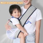 Babytrage Shengruili mit verstellbarem Schultergurt – Multifunktional für 0–36 Monate – Bild 2