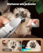 oneisall 4in1 Hundeschermaschine Set – Professionelles Trimmen für Körper, Pfoten & Nägel – Bild 7