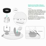 TOMXCUTE Ersatzfilter-Set für Katzenbrunnen – 16 Stück Kohle- & Schaumfilter – Bild 5
